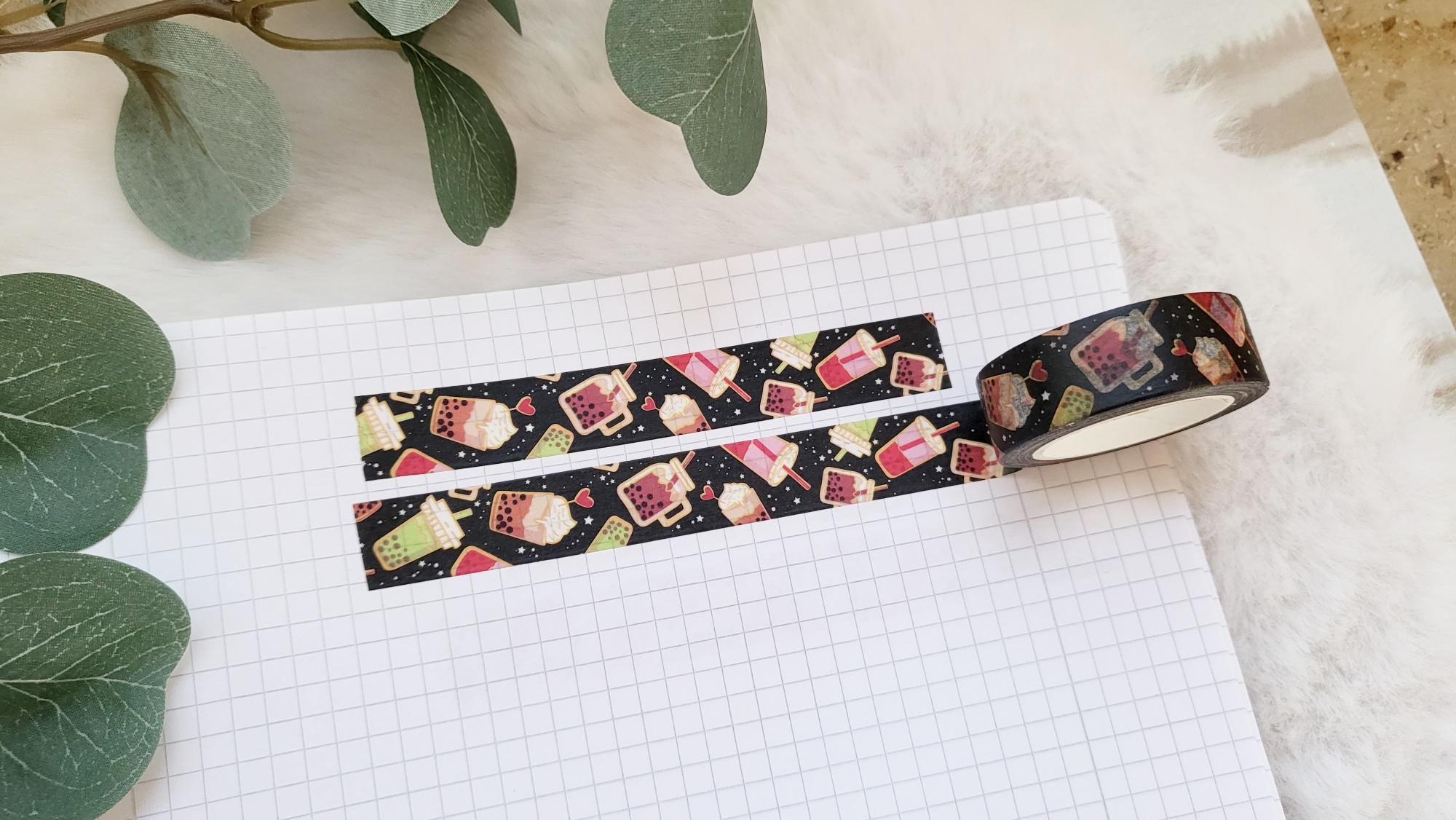 Washi Tape Bubble Tea